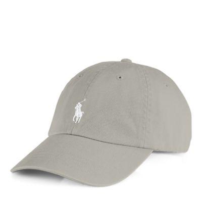 Ralph Lauren Unisex Chino Baseball Cap College Grey
