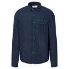 Ralph Lauren Denim & Supply Garment-dyed Cotton Shirt Midnight Blue