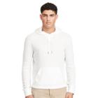 Polo Ralph Lauren Waffle Cotton-blend Hoodie Classic Oxford White