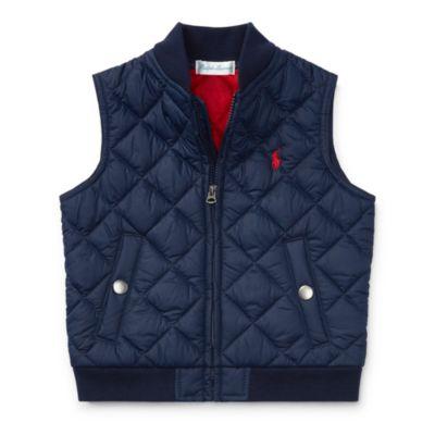 Ralph Lauren Quilted Vest French Navy 9m