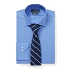 Ralph Lauren Custom Fit Easy Care Shirt Copen Blue