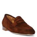 Ralph Lauren Chessington Suede Penny Loafer Snuff
