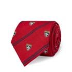 Ralph Lauren Regimental-stripe Club Tie Red