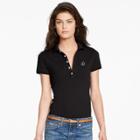 Ralph Lauren Women's Polo Shirt Polo Black