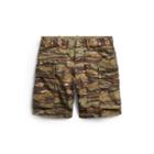 Ralph Lauren Camo Cotton Cargo Short Tiger Stripe Camo