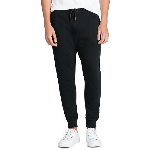 Polo Ralph Lauren Cotton Interlock Jogger Polo Black