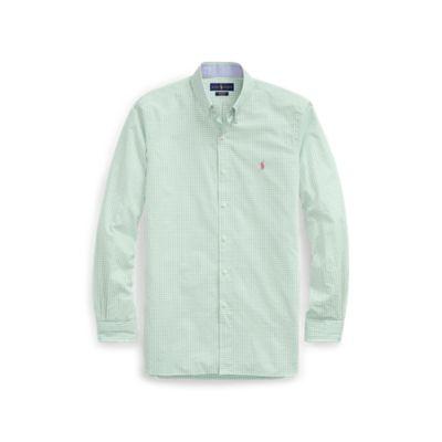 Ralph Lauren Classic Fit Gingham Shirt Smith Green/white 1x Big
