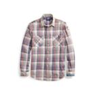 Ralph Lauren Classic Fit Souvenir Workshirt Blue/brick Multi