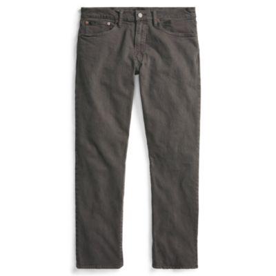 Ralph Lauren Hampton Relaxed Straight Jean Ethan Stretch Charcoal