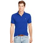 Polo Ralph Lauren Custom-fit Mesh Polo Shirt Sapphire Heather