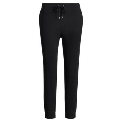 Ralph Lauren French Terry Skinny Pant Polo Black