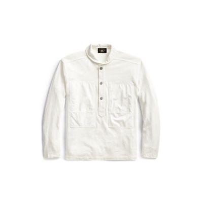 Ralph Lauren Cotton Jersey Pullover White Sand