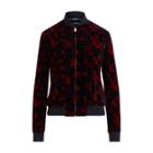 Ralph Lauren Floral Velvet Bomber Jacket Multi