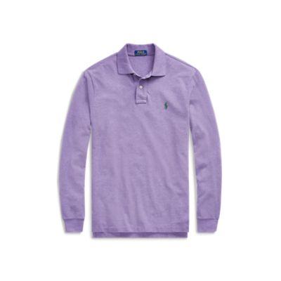 Ralph Lauren Classic Fit Long-sleeve Polo Safari Purple Heather