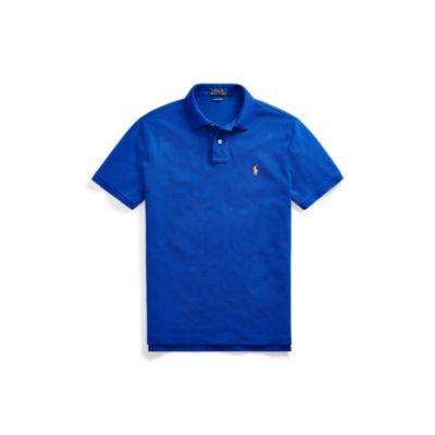 Ralph Lauren Classic Fit Mesh Polo Shirt Rugby Royal