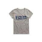 Ralph Lauren Logo Jersey Graphic T-shirt Dark Vintage Heather