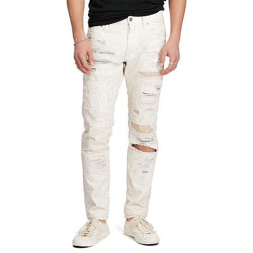 Ralph Lauren Denim & Supply D & S Prospect Slim Jean Harbor White