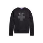 Ralph Lauren Scuba Jersey Sweatshirt Polo Black