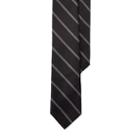 Polo Ralph Lauren Printed Repp Bar Stripe Tie Black/grey