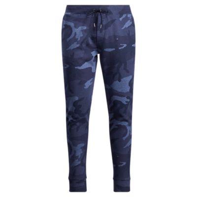 Ralph Lauren Camo Double-knit Jogger Blue Camo