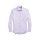 Ralph Lauren Dobby Shirt Purple And White