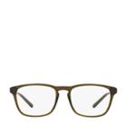 Polo Ralph Lauren Rectangular Eyeglasses Shiny Crystal Olive