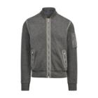 Ralph Lauren Cotton-blend Bomber Jacket Penton Grey 2x Big