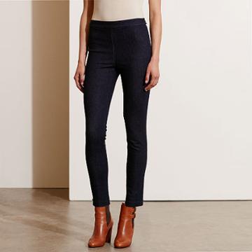Ralph Lauren Lauren Straight-leg Denim Pant Bond Street Wash