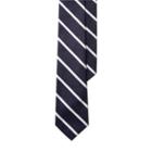 Ralph Lauren Striped Silk Repp Narrow Tie Navy/white
