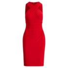 Ralph Lauren Stretch Jersey Dress Orient Red
