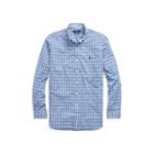 Ralph Lauren Slim Fit Plaid Poplin Shirt Multi Blue/white