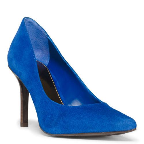 Ralph Lauren Lauren Sarina Suede Pump Royal