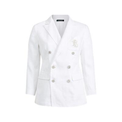 Ralph Lauren Monogram Canvas Jacket White