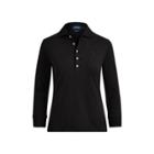 Ralph Lauren Slim Stretch Mesh Polo Shirt Polo Black/white Pp