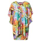 Ralph Lauren Lauren Woman Floral Flutter-sleeve Dress Multi