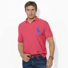 Polo Ralph Lauren Classic Fit Cotton Mesh Polo Tropic Pink Tall X
