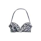 Ralph Lauren Floral Crocheted Bandeau Top Nvy