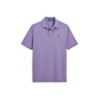 Ralph Lauren Classic Fit Mesh Polo Shirt Seville Purple