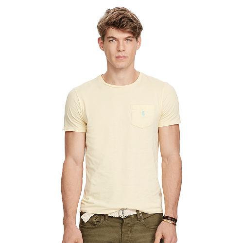 Polo Ralph Lauren Custom Fit Cotton T-shirt Banana Peel
