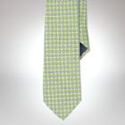 Polo Ralph Lauren Silk Foulard Tie Green