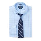 Ralph Lauren Slim Fit Plaid Cotton Shirt Lite Sky/navy Multi
