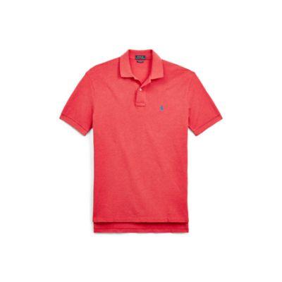 Ralph Lauren Classic Fit Cotton Mesh Polo Rosette Heather