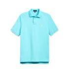 Ralph Lauren Custom Slim Fit Mesh Polo True Aqua
