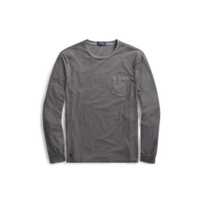 Ralph Lauren Custom Slim Fit Pocket T-shirt Infinite Grey