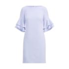Ralph Lauren Ruffle-sleeve Shift Dress Soft Periwinkle