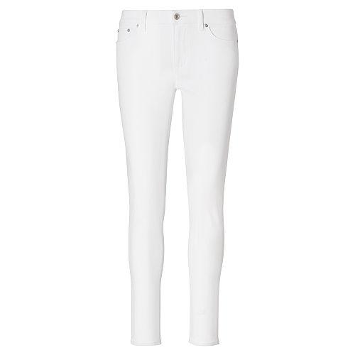 Ralph Lauren Lauren Premier Cropped Skinny Jean White