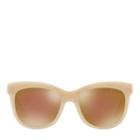 Ralph Lauren Square Cat-eye Sunglasses Cream Horn