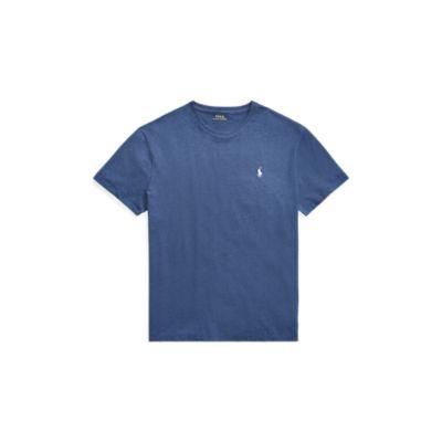 Ralph Lauren Classic Fit Crewneck T-shirt Derby Blue Heather