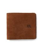 Ralph Lauren Roughout Suede Billfold Light Java