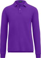 Ralph Lauren Men's Cotton Mesh Polo Shirt Vista Purple